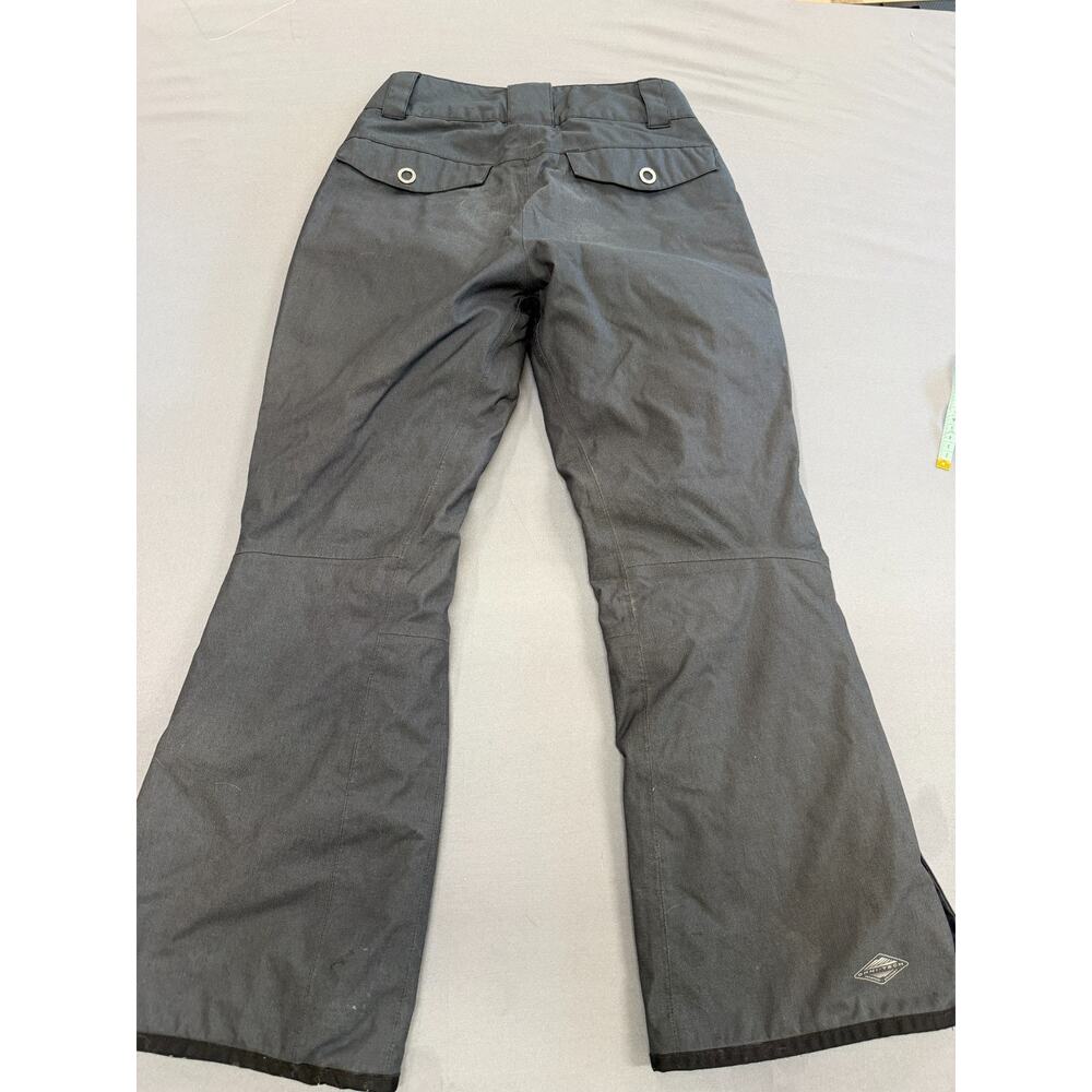 Columbia Omni-Tech Snow Pants Women’s Small Dark Gray Waterproof Ski Snowboard - Picture 7 of 8